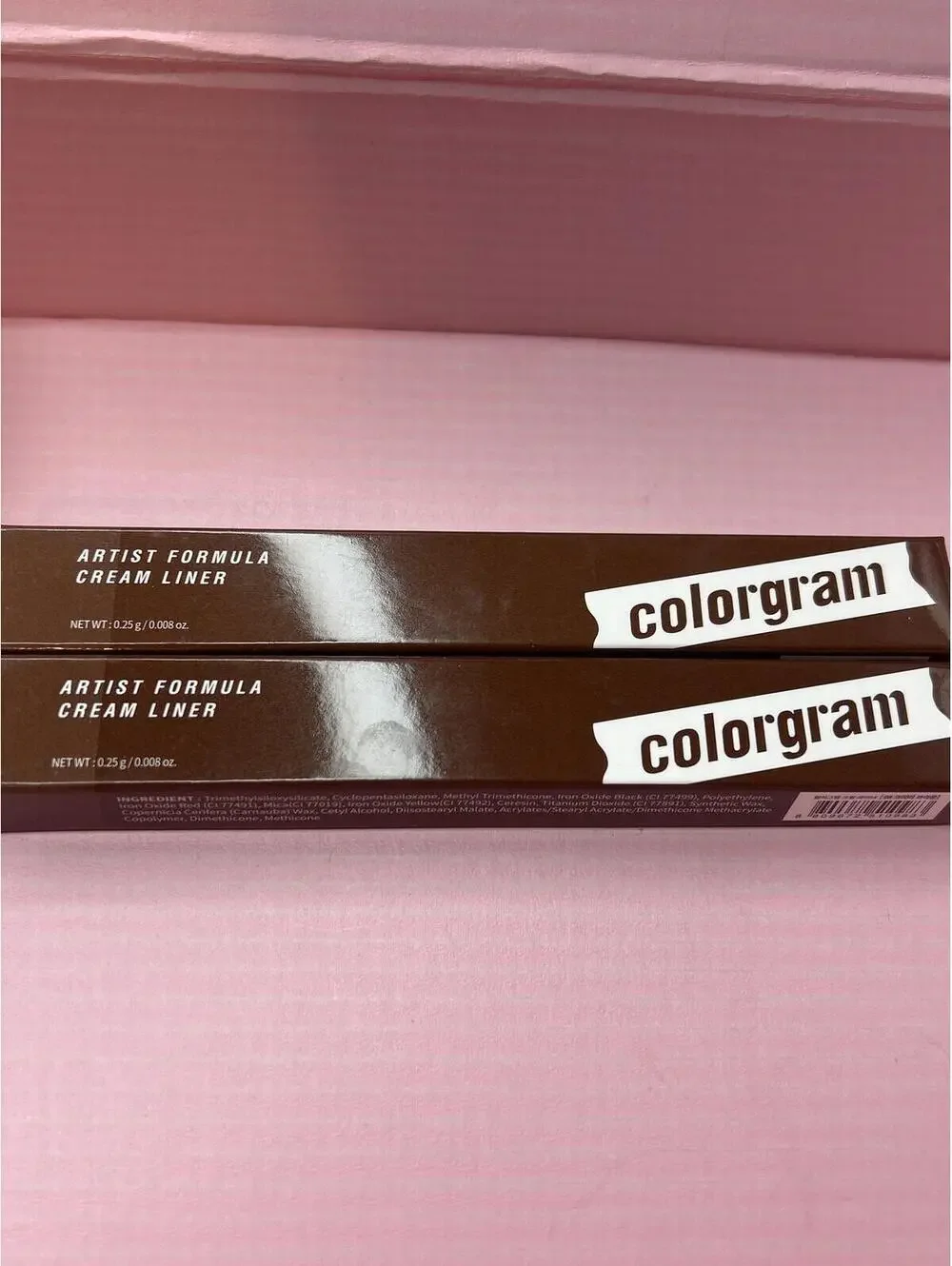 Colorgram Artist Formula Cream Liner Brown Eyeliner Pencil 2 pcs